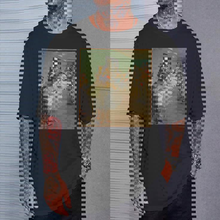 エドガー・ドガ ダンスクラス バレエ 印象派 アート Tシャツ 彼への贈り物