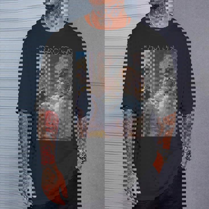 エドガー・ドガのアーティストとバレエフラットダンサー Tシャツ 彼への贈り物