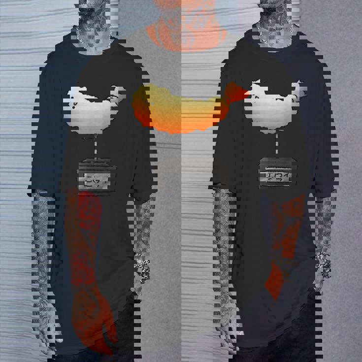 エビフライの模型 えびフライ 海老フライ Tシャツ 彼への贈り物