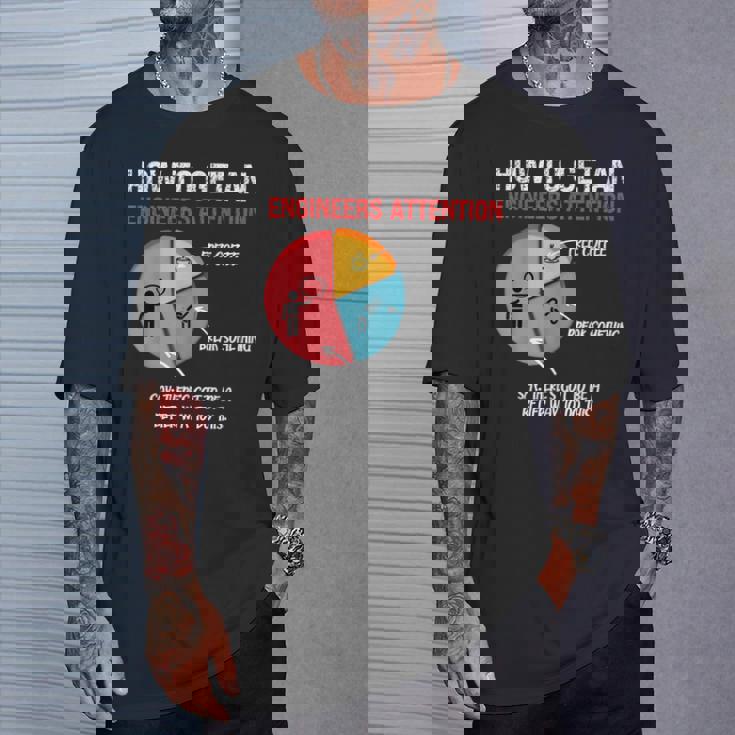 エンジニアの注目を集める方法 面白いエンジニア Tシャツ 彼への贈り物
