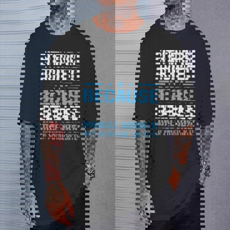 エンタープライズアーキテクトtシャツ Tシャツ 彼への贈り物