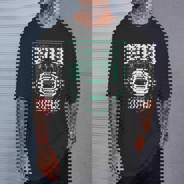 オックスフォード大学ランニング大学アカデミックスポーツpafi880。 Tシャツ 彼への贈り物