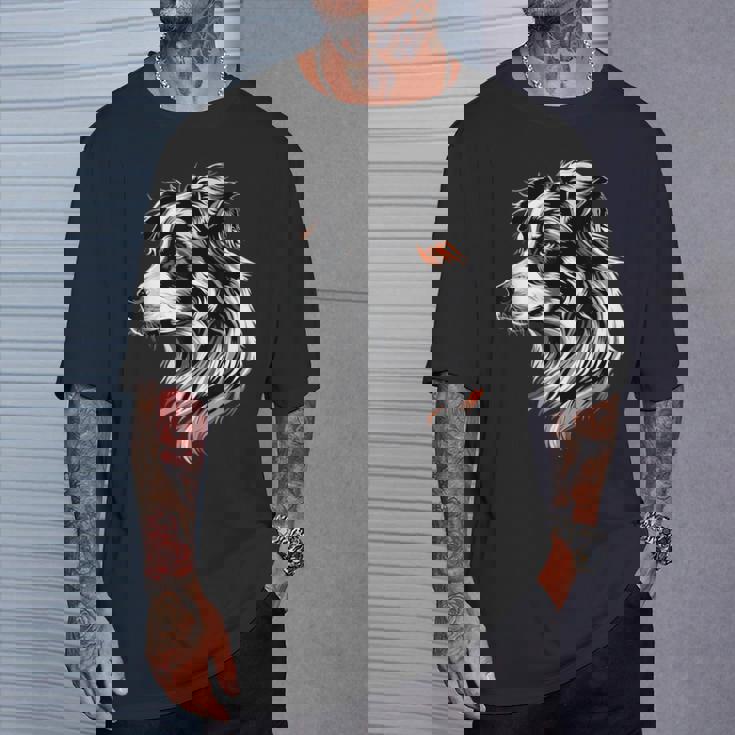 オーストラリアン・シェパード・ドッグ愛好家はオージー・シェパードを愛する Tシャツ 彼への贈り物