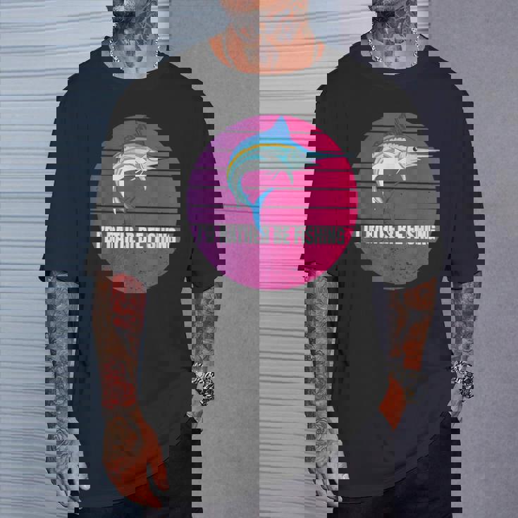 カジキ 水面から カジキバショウ バショウカジキ 深海釣り Tシャツ 彼への贈り物