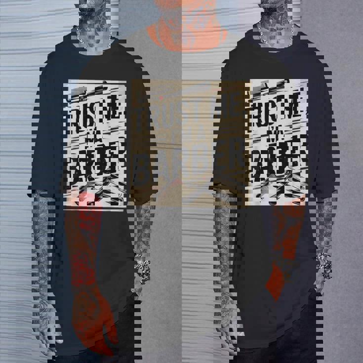 カスタム 理髪師ジャケット 理髪用品 理髪ツール 理髪師 Tシャツ 彼への贈り物