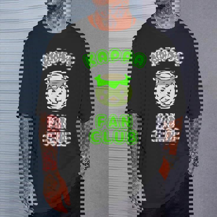 カッパ ファンクラブ かっぱくん 河童【ゆるフレンズ】ゆるかわいい キャラクター 面白い Tシャツ 彼への贈り物