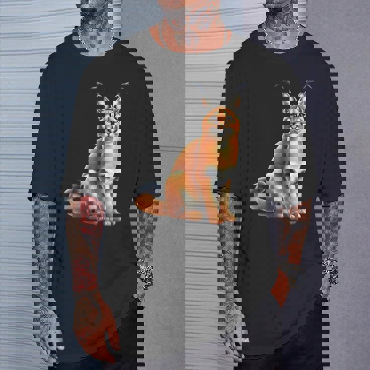 カラカルリンクス Tシャツ 彼への贈り物