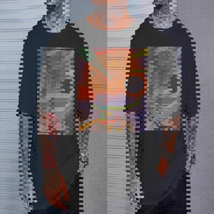 カンディンスキーによる3つの要素 Tシャツ 彼への贈り物