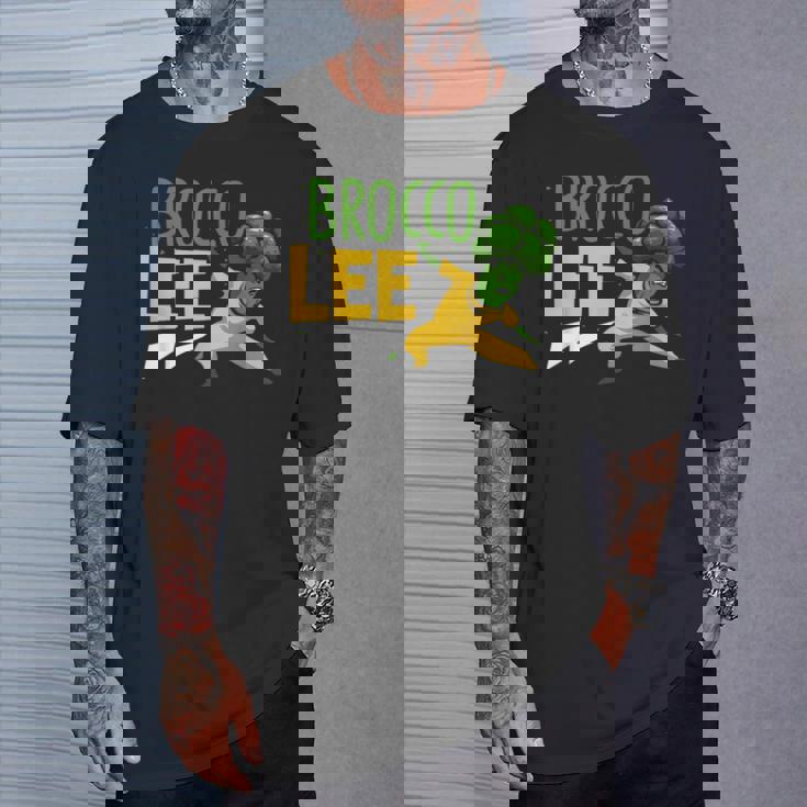 カンフー ブロッコリー ブロッコリー ビーガン 野菜 Tシャツ 彼への贈り物