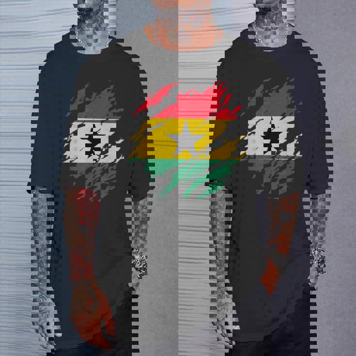 ガーナの国旗ガーナ Tシャツ 彼への贈り物