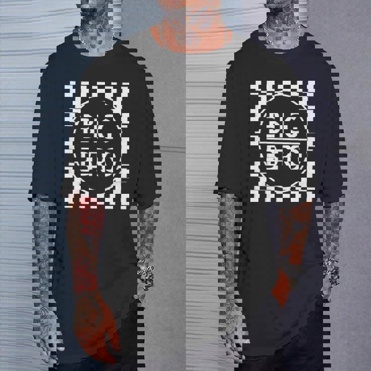 キッズ Big Brother シャツ 男の子 幼児 Big Bro アナウンスメント チェック Tシャツ 彼への贈り物