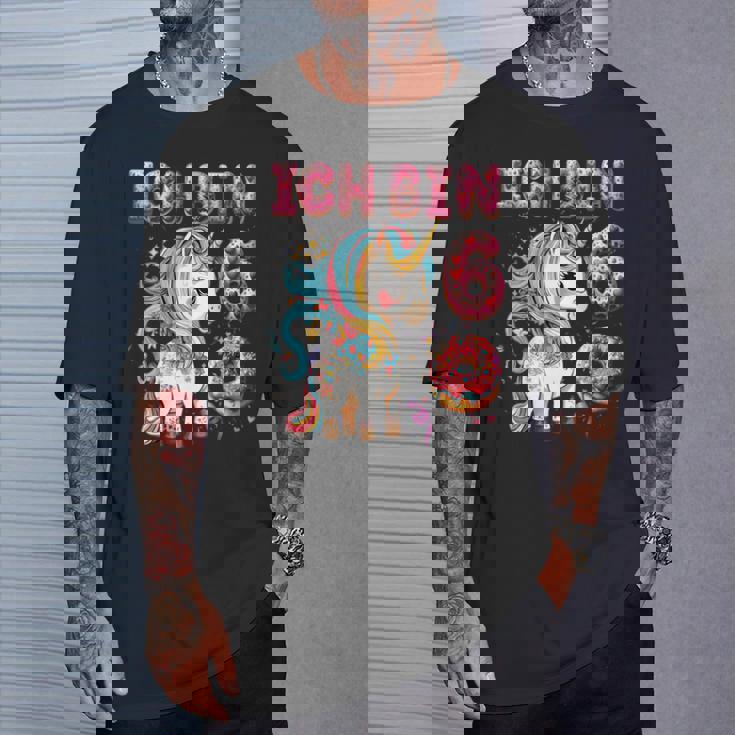 キッズ Kinder Ich Binchon 6 誕生日 ユニコーン 6歳 Tシャツ 彼への贈り物