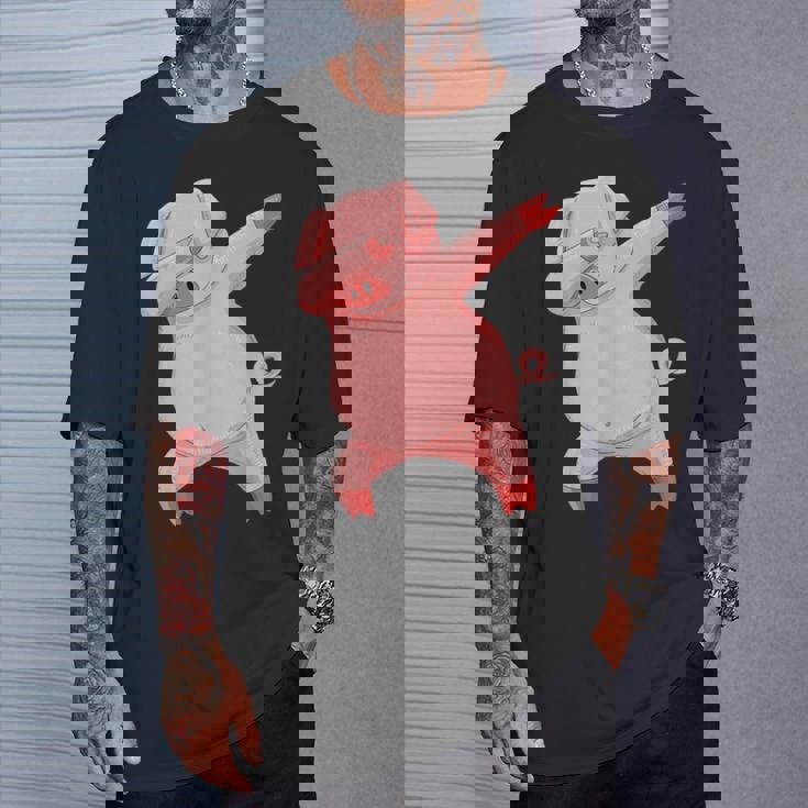 キッズ ダビングピグレット 服 ダブ ダンス 衣装 農家 ギフト 豚 Tシャツ 彼への贈り物