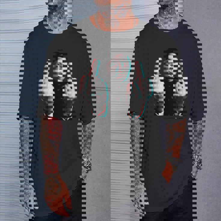 キム・ジョンアン Flipping The Bird 長袖tシャツ Tシャツ 彼への贈り物