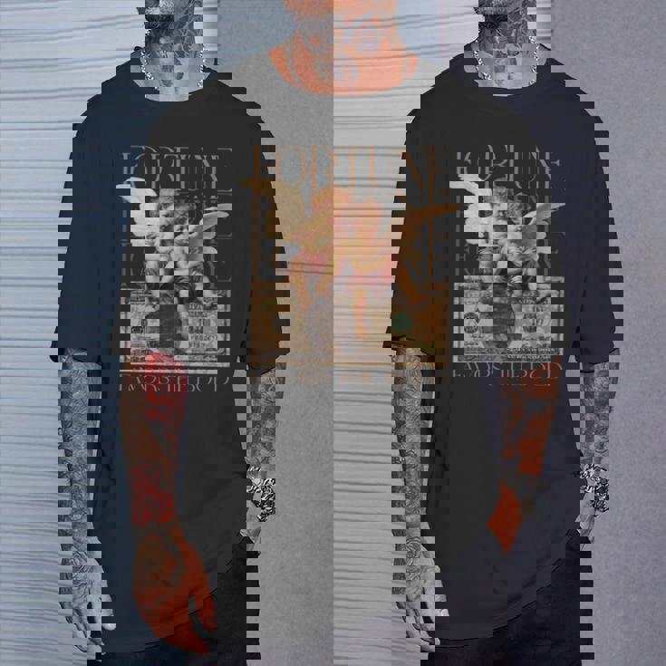 キューピッドとサイケ 2人の天使の赤ちゃん ドルフォーチュンアート 長袖tシャツ Tシャツ 彼への贈り物