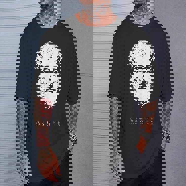 ギリシャ古代アリストテレス哲学 Aristotle Philosophy Greek Philosopher Tシャツ 彼への贈り物