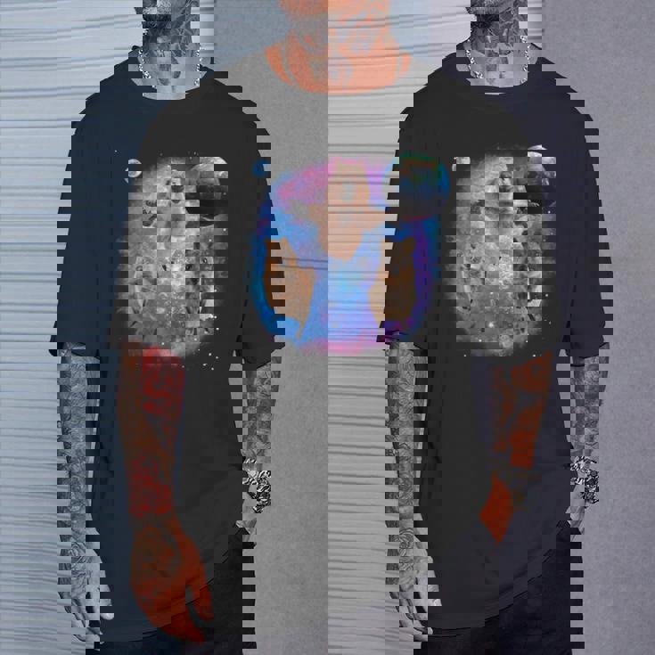 クオッカ、宇宙のクオッカ、オーストラリアの動物クオッカ Tシャツ 彼への贈り物