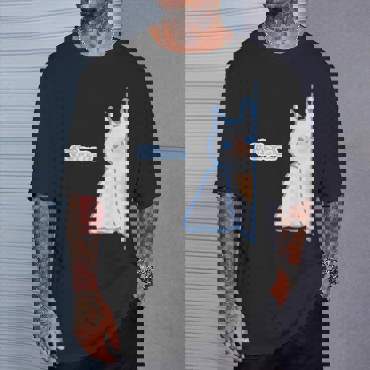 クリオネ『あそぶ？』【どうぶつ フレンズ】ポップ ゆるくて かわいい キャラ イラスト Tシャツ 彼への贈り物