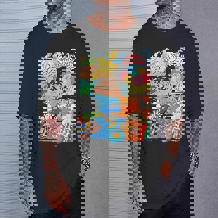 クレヨンしんちゃん アメコミ風のしんちゃん パーティタイム Tシャツ 彼への贈り物