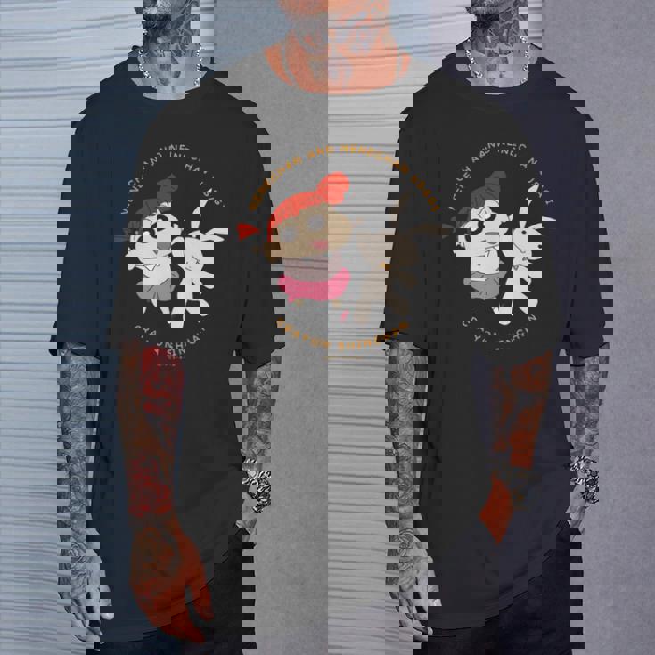 クレヨンしんちゃん ネネちゃんとうさぎ 長袖tシャツ Tシャツ 彼への贈り物