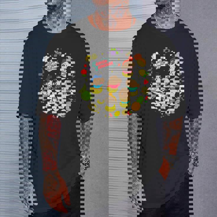 クレヨンしんちゃん フルーツいっぱい！デザートタイム Tシャツ 彼への贈り物