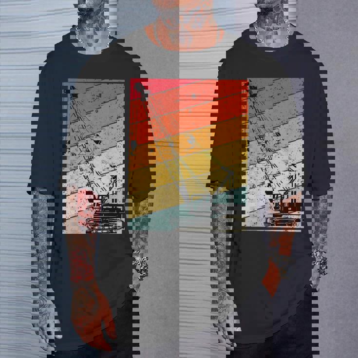 クレーン オペレーター 重機 おもしろい 建設 クレーン Tシャツ 彼への贈り物