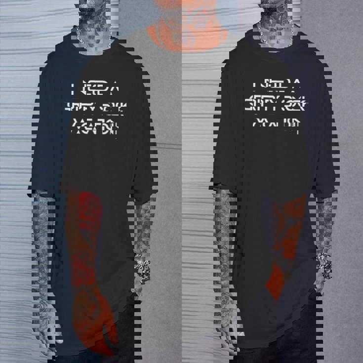 グリッピーソックスバケーションメンタルウェルネスが欲しい Tシャツ 彼への贈り物