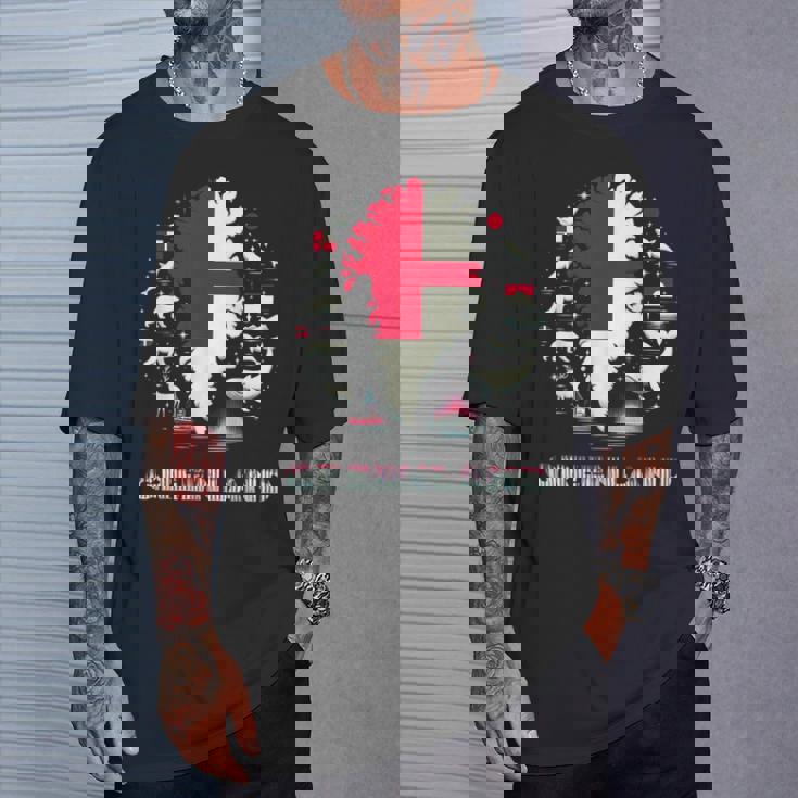 グリーンランドフラッグシャツ、グリーンランドマップ、グリーンランド、レディース、メンズ。 Tシャツ 彼への贈り物