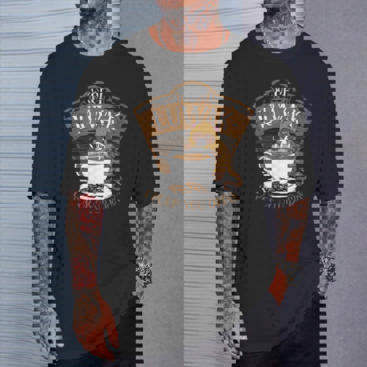 コピ ルワク パームシベット 発酵コーヒー I Poop You Drink Fun Tシャツ 彼への贈り物