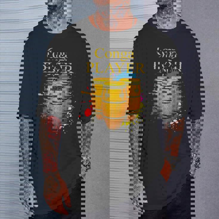 コンガコンガ奏者ミュージシャン Tシャツ 彼への贈り物