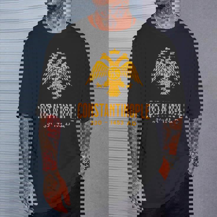 コンスタンティノープル ビザンツ帝国のシンボル Tシャツ 彼への贈り物