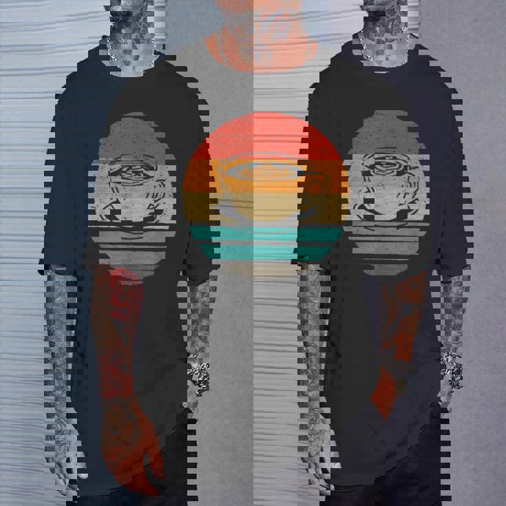 コーヒー レトロスタイル ビンテージ Tシャツ 彼への贈り物