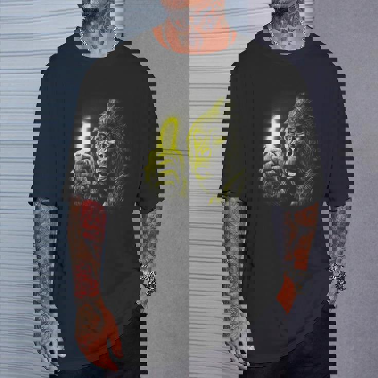 ゴリラとバナナ Tシャツ 彼への贈り物