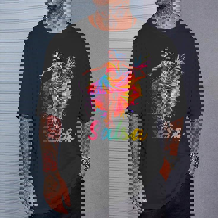 サルサダンス キューバダンス キューババカンス Tシャツ 彼への贈り物