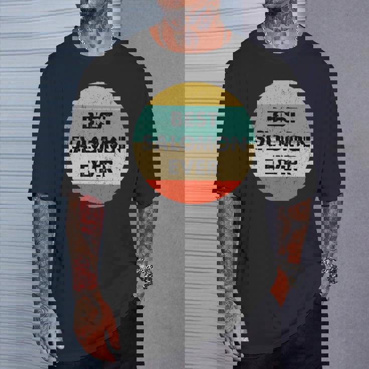 サロモン名 長袖tシャツ Tシャツ 彼への贈り物