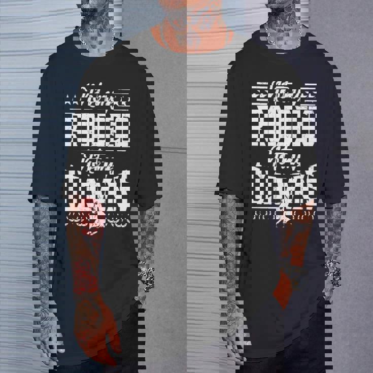 サーカスティック・ノット・マイ・ロデオノット・マイ・クラウンズ・ホース 長袖tシャツ Tシャツ 彼への贈り物