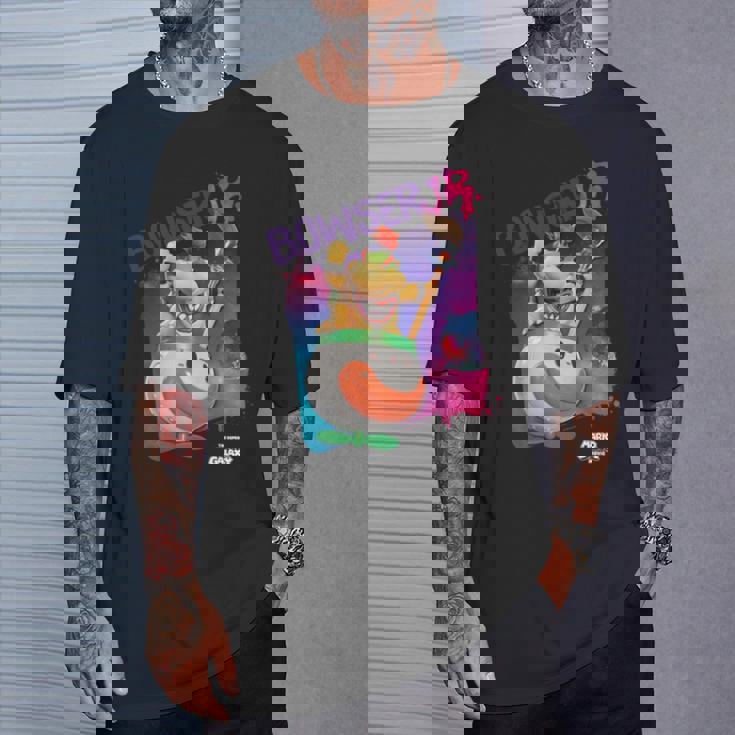 ザ・スーパーマリオギャラクシー・ムービー Bowser Jr Takes Over 長袖tシャツ Tシャツ 彼への贈り物