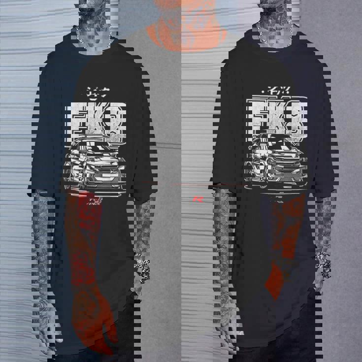 シビック タイプr Fk 8 日本車 Tシャツ 彼への贈り物