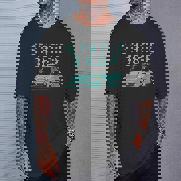 シビック 例 スタティックドロップ 日本車 Tシャツ 彼への贈り物