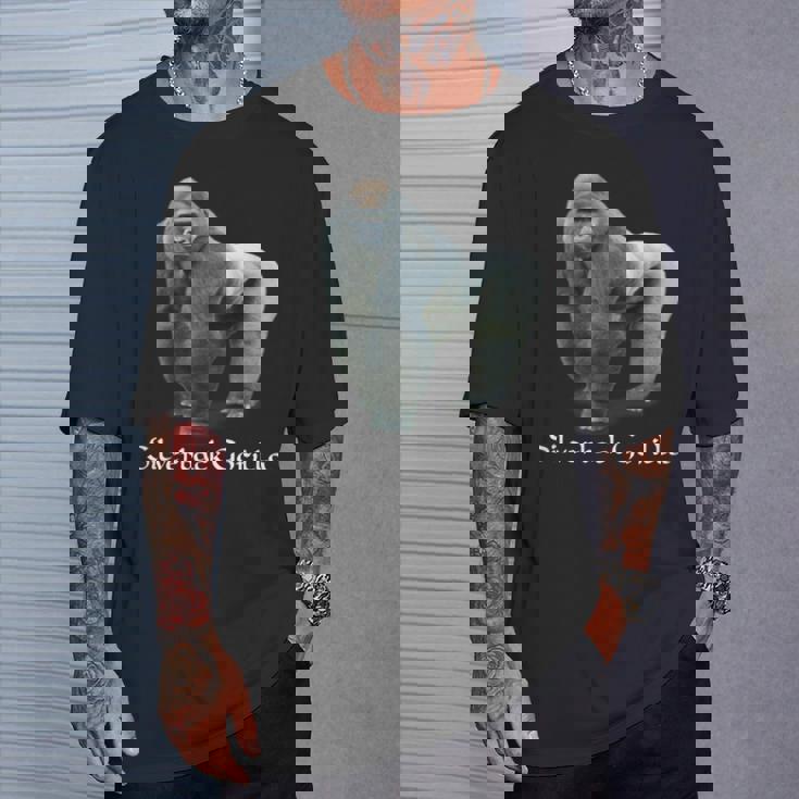 シルバーバック ゴリラ Tシャツ 彼への贈り物