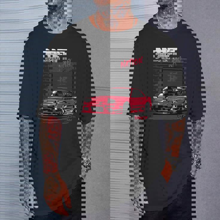 シルビア13 200Sx 恋人 スポーツカー 長袖tシャツ Tシャツ 彼への贈り物