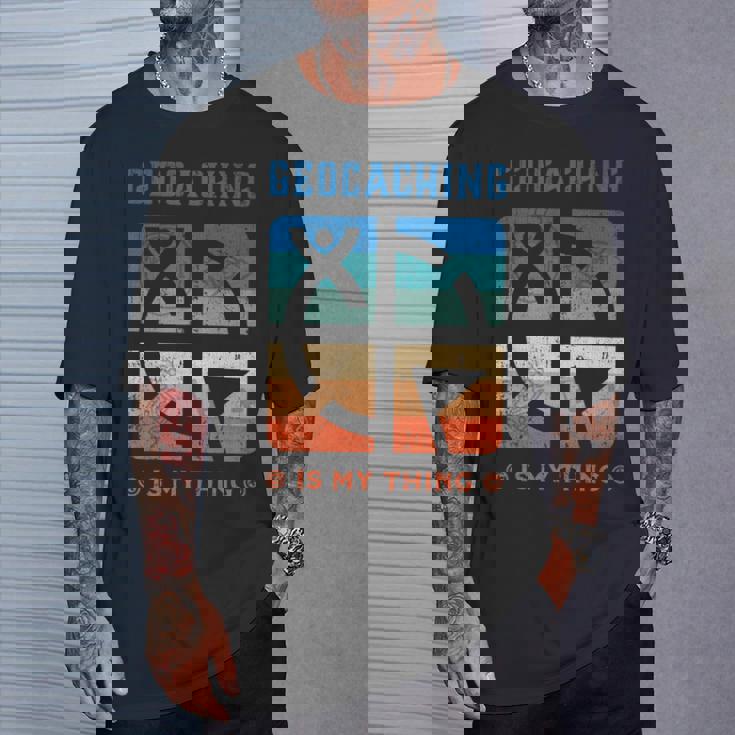 ジオキャッシャー ジオキャッシング用品 キット ツール 小物入れ ジオキャッシング 長袖tシャツ Tシャツ 彼への贈り物