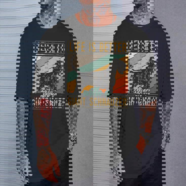 ジャイアント・シュナウザーの発言 シュナウザーの犬 Tシャツ 彼への贈り物