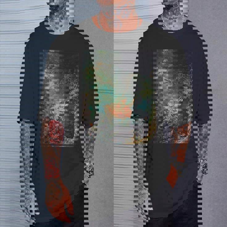 ジャンオノレ・フラゴナール作 スイングペインティング Tシャツ 彼への贈り物