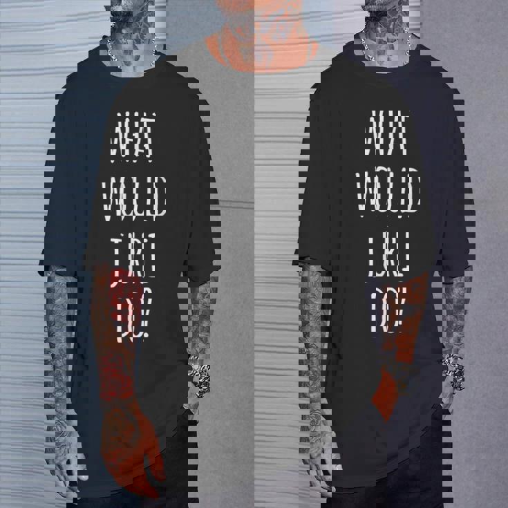 ジュリは何をする おかしなジュリ Tシャツ 彼への贈り物