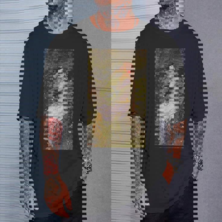 ジョン・ウィリアム ウォーターハウス オフィーリア 絵画 Tシャツ 彼への贈り物