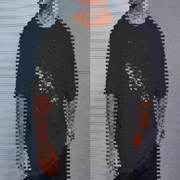 ジンベイザメ 星 クール 海洋 動物好き 海洋生物 Tシャツ 彼への贈り物