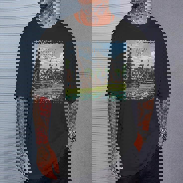 スコータイ、タイ Tシャツ 彼への贈り物