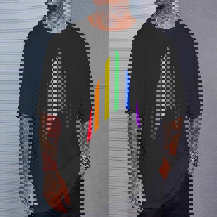 スタートレック オリジナルシリーズ プライドレインボーデルタ 長袖tシャツ Tシャツ 彼への贈り物