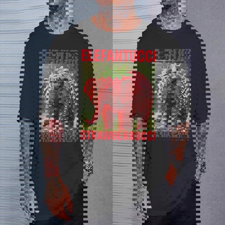 ストロベリーエレファントキッズ ブレイン エレファントゥッチ ストロベルルッチ Tシャツ 彼への贈り物